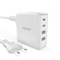 Įkroviklis Dudao 'A100EU' baltas 100W (2xPD / 2xQC3.0)