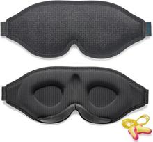 Miego kaukė unisex, juoda, Universalus