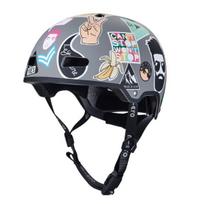 Šalmas Micro ABS Sticker (M 54-58cm), pilkas