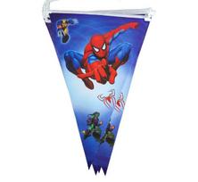Vėliavėlių girlianda Spiderman Žmogus voras, 1 vnt.