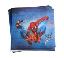 Vienkartinės popierinės servetėlės Žmogus voras Spiderman, 20 vnt.