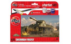 Airfix - Sherman Firefly dovanų komplektas, 1/72, A55003