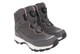 Viking žieminiai batai vaikams Bjork High Gtx Boa, pilki/rožiniai