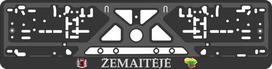 Valstybinio numerio laikiklis Žemaitėjė Virbantė 520 x 110 mm