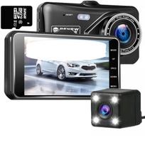 Automobilinis vaizdo registratorius su HD atbulinės eigos kamera
