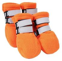 Šiltos šlepetės šunims Icepeak Fleece, įvairių dydžių, oranžinės