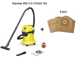 Dulkių siurblys Karcher WD 3 V-17/4/20 *EU + 5vnt maišelių