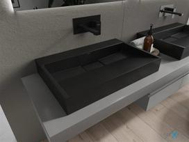Konglomerato praustuvas Mexen Ava 70x46 cm