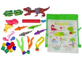 Nardymo žaislų rinkinys Dinozaurai LeanToys