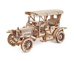 Medinis 3D konstruktorius Robotime Retro automobilis, 298 d.