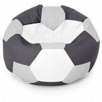 Sėdmaišis-pufas vaikams Ball XXL (40 cm), Light Grey/Graphite/White