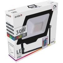LED prožektorius Avide 30W RGB su pulteliu