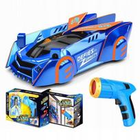 Lazeriu valdomas nulinės gravitacijos automobilis vaikams Click4Toys mėlynas