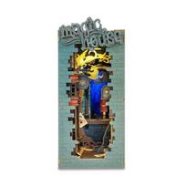 Mini namas 3D konstruktorius TM Varvikas - Magic House Book nook kit RDS005e