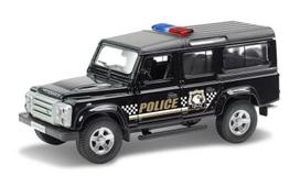 Policijos automobilis RMZ city Land Rover, juodas
