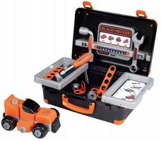 Vaikiškas įrankių dėklas Smoby Black Decker, 39 d.