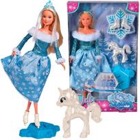 Lėlių princesių rinkinys su vienaragiu Steffi Love ir priedais Simba
