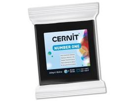 Polimerinis molis Cernit No.1 250g 100 black