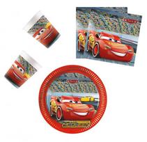 Vienkartiniai indai Cars, 44 vnt.