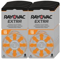 Rayovac A13 (PR48) klausos aparato baterijos 10x8 vnt.