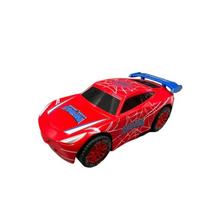 Automobilis su gardo efektais Spiderman, raudonas
