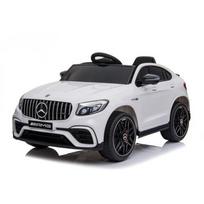 Vienvietis elektromobilis vaikams Mercedes Benz GLC63S Coupe, baltas