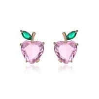 Auksuoti auskarai su žėrinčiais Swarovski kristalais