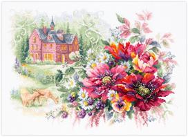 Siuvinėjimo rinkinys Magic Needle The Old Manor 210-209