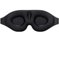 Miego kaukė unisex, juoda, Universalus