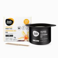 Depiliacinis vaškas kūnui su vanile Body Natur, 250 g