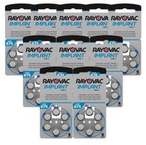 Rayovac Impant Pro+ 675, PR44 baterijos kochleariniams implantams, 60 vnt.