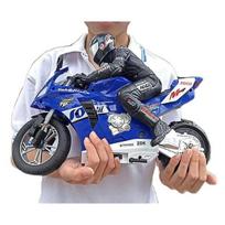 Radijo bangomis valdomas motociklas Motorcycle, mėlynas