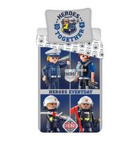 Vaikiškas patalynės komplektas Playmobil, 140x200, 2 dalių