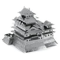 Metalinė dėlionė - konstruktorius Metal Earth Himeji Castle 3D