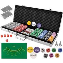 Pokerio rinkinys, 500 žetonų