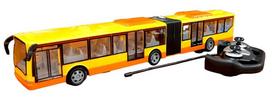 Radijo bangomis valdomas autobusas, geltonas