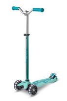 Triratis paspirtukas Micro Maxi Deluxe Pro, mėlynas