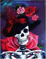 Deimantinė mozaika Dcidbbei Skeletas, 40 x 50 cm