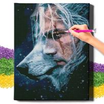 Deimantinė mozaika 5D Diamond Painting Oh Art! The Witcher, 40x50 cm, 40x50