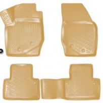 Guminiai kilimeliai beige 3D RIZLINE volvo xc90 (2002-2014)