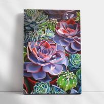 Tapyba pagal skaičius ant rėmo TM Varvikas - Succulent ME1161e 30x40 cm