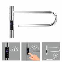 Elektrinė šildoma rankšluosčių kabykla Telvel Smart Chrome, 40x25 cm, 20 W