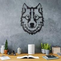Wallity metalinė sienų dekoracija Wolf V11, 50 cm