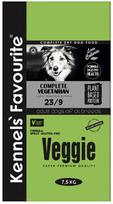 Kennels'Favourite Veggie visų veislių šunims, 7,5kg