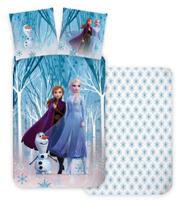 Patalynės komplektas Disney Frozen Snowflakes, 140×200, 2 dalių