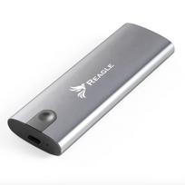 Išorinio kietojo disko dėklas REAGLE NVME SATA PCIe M.2 SSD korpusas USB-C 3.1 M2 adapterio kišenės