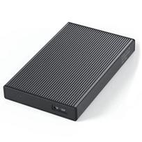 Išorinio kietojo disko dėklas Reagle 2.5 SATA HDD SSD korpusas USB-C USB 3.2 Gen 1 6Gbps aliumininis sidabrinis
