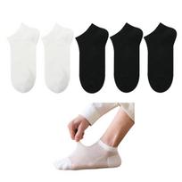 Kojinės unisex StrCloud, baltos/juodos, 5 poros, 39-42