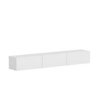 TV staliukas Asir 180x26x31,4 cm, baltas