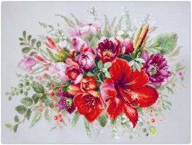 Siuvinėjimo rinkinys Magic Needle Puokštė amarilių 210-314